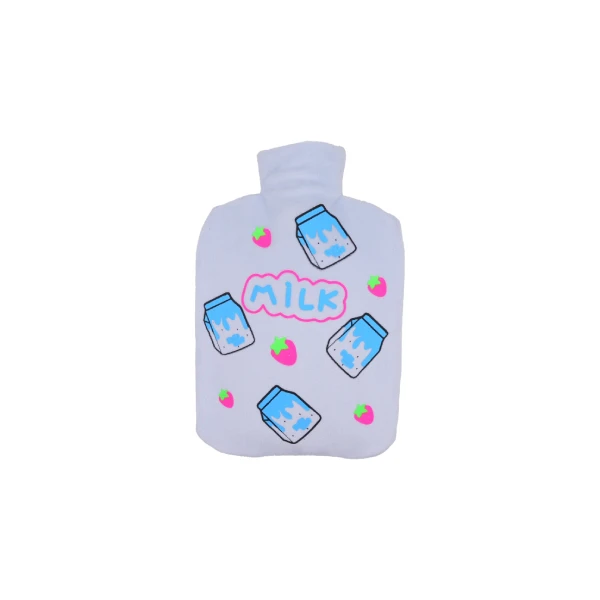 کیسه آبگرم طرح پاکت شیر آبی