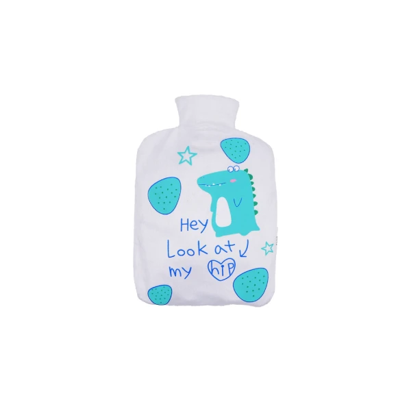 کیسه آبگرم طرح دایناسور سبز سفید