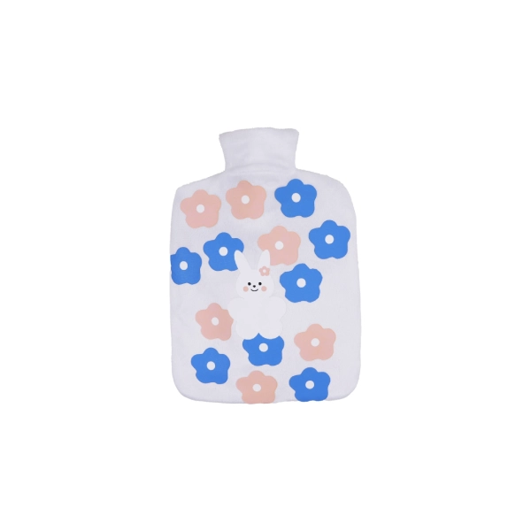 کیسه آبگرم طرح گلبرگ آبی