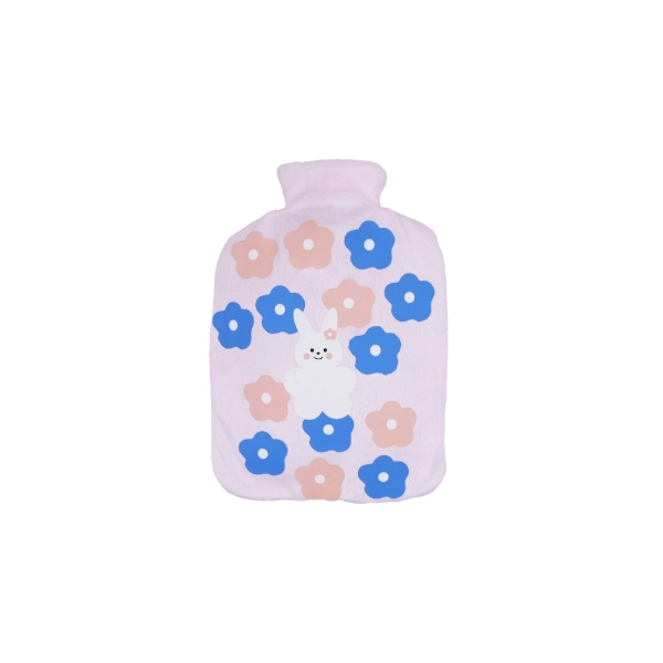 کیسه آبگرم طرح گلبرگ آبی