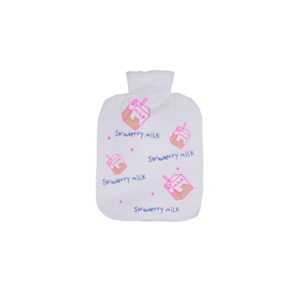 کیسه آبگرم طرح پاکت شیر صورتی