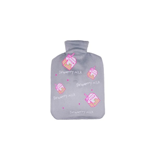 کیسه آبگرم طرح پاکت شیر صورتی